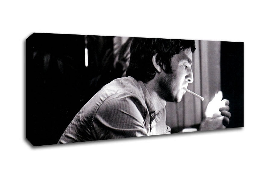 Picture of Noel Gallagher Light Panoramic Canvas Wall Art