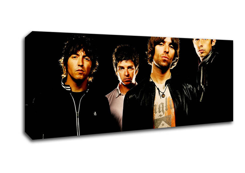 Picture of Oasis Champaign Supernova Panoramic Canvas Wall Art