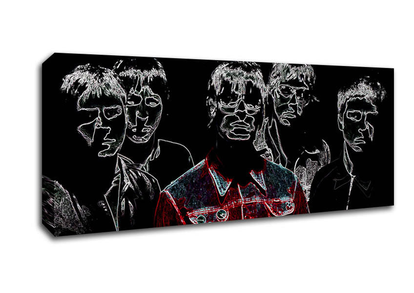 Picture of Oasis Panoramic Canvas Wall Art