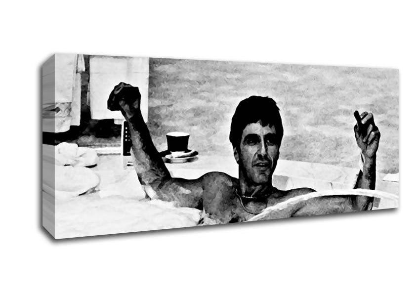 Picture of Scarface 03 Panoramic Canvas Wall Art
