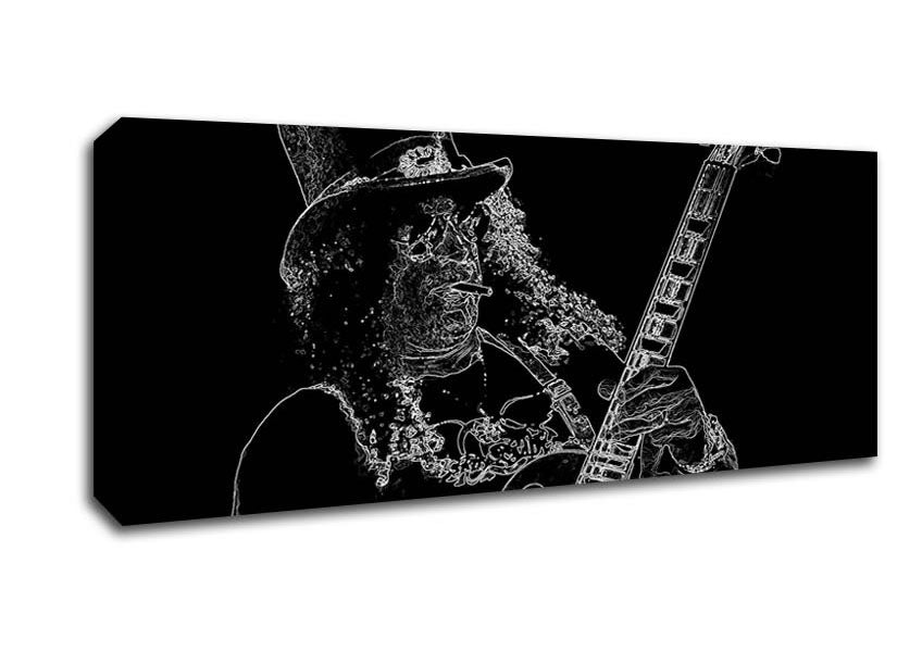 Picture of Slash Panoramic Canvas Wall Art