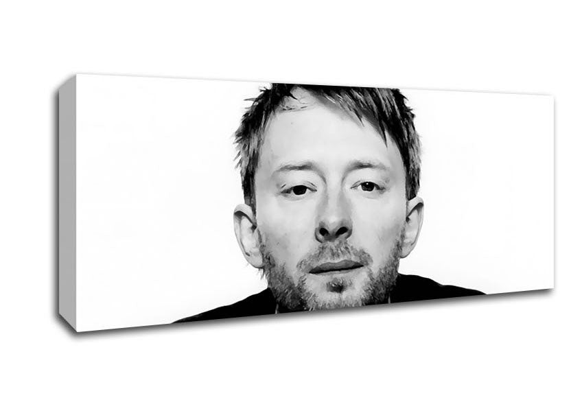 Picture of Thom Yorke Radiohead Panoramic Canvas Wall Art