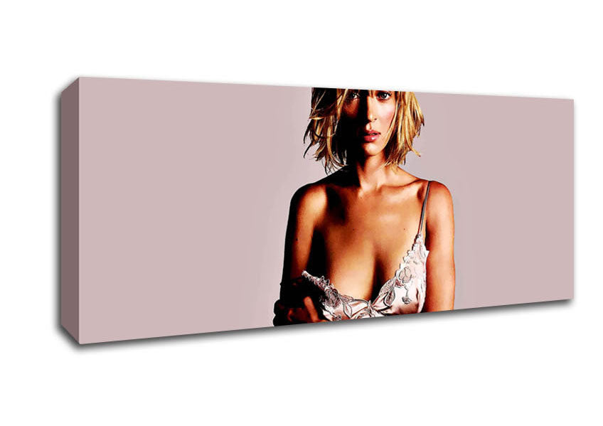 Picture of Uma Thurman Panoramic Canvas Wall Art