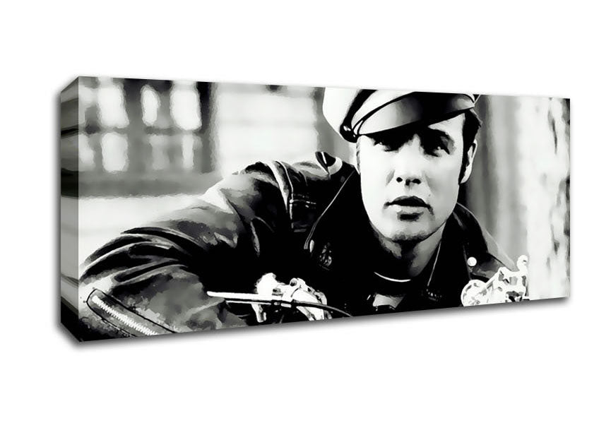 Picture of Marlon Brando The Waterfront Panoramic Canvas Wall Art
