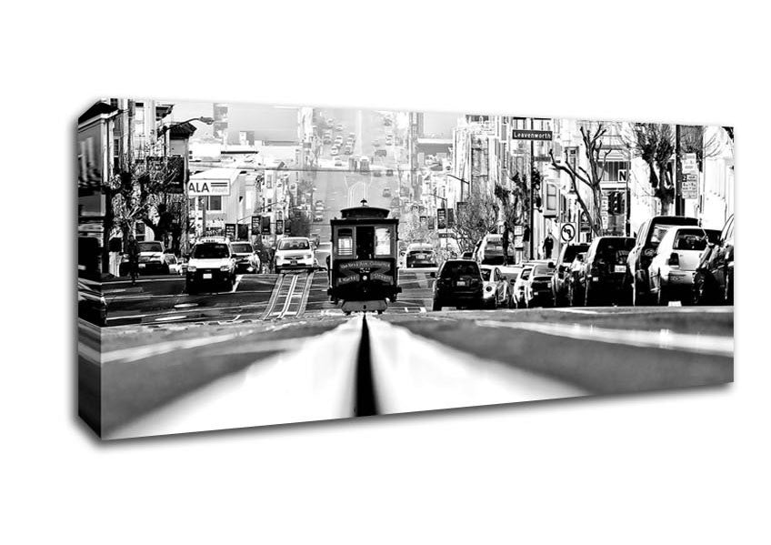 Picture of Those Greater San Francisco Days Panoramic Canvas Wall Art