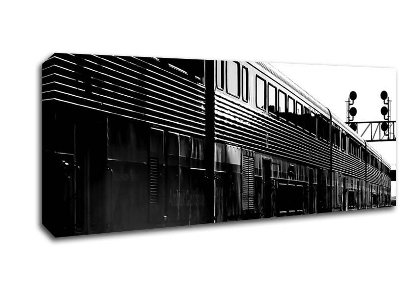 Picture of I Could Barely Feel My Feet Panoramic Canvas Wall Art