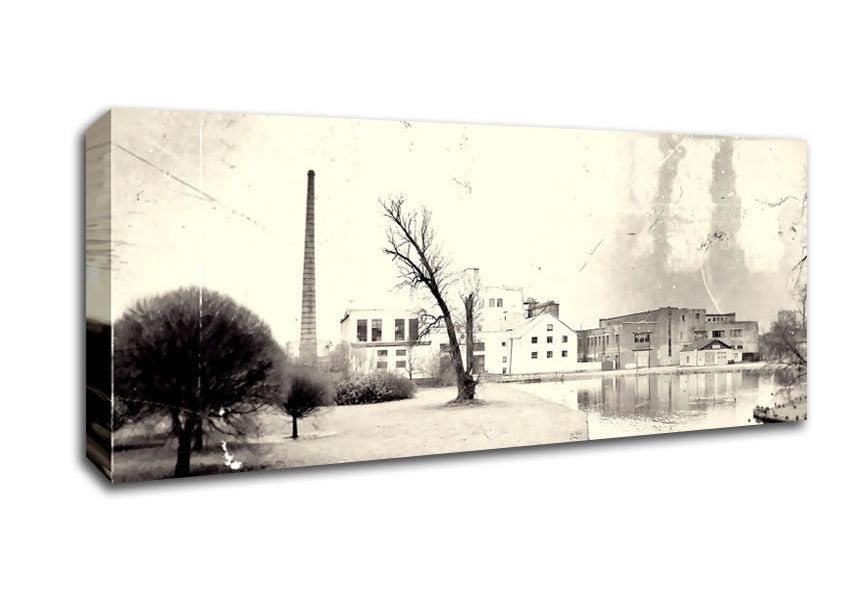 Picture of Old Times 2 Panoramic Canvas Wall Art