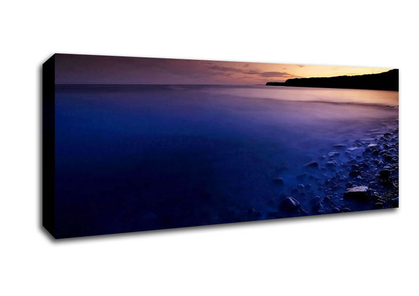 Picture of Kimmeridge Bay Panoramic Canvas Wall Art