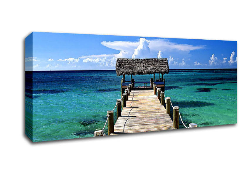 Picture of New Providence Island Bahamas Panoramic Canvas Wall Art
