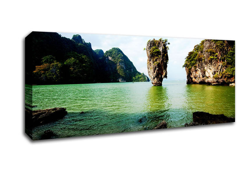 Picture of Perfect Hideaway Panoramic Canvas Wall Art
