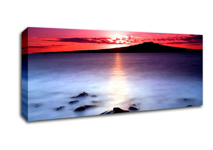 Picture of Good Morning Panoramic Canvas Wall Art