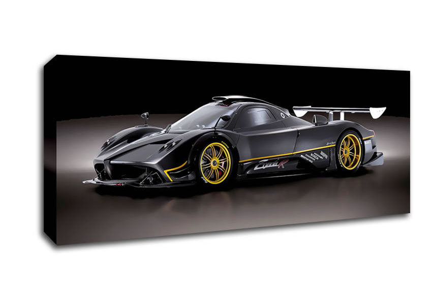 Picture of Zonda Black Beauty Panoramic Canvas Wall Art