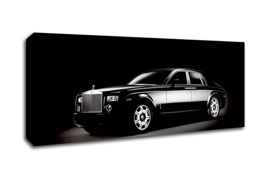 Picture of Rolls Royce Black Shadow Panoramic Canvas Wall Art
