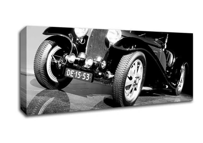 Picture of Retro Car Panoramic Canvas Wall Art