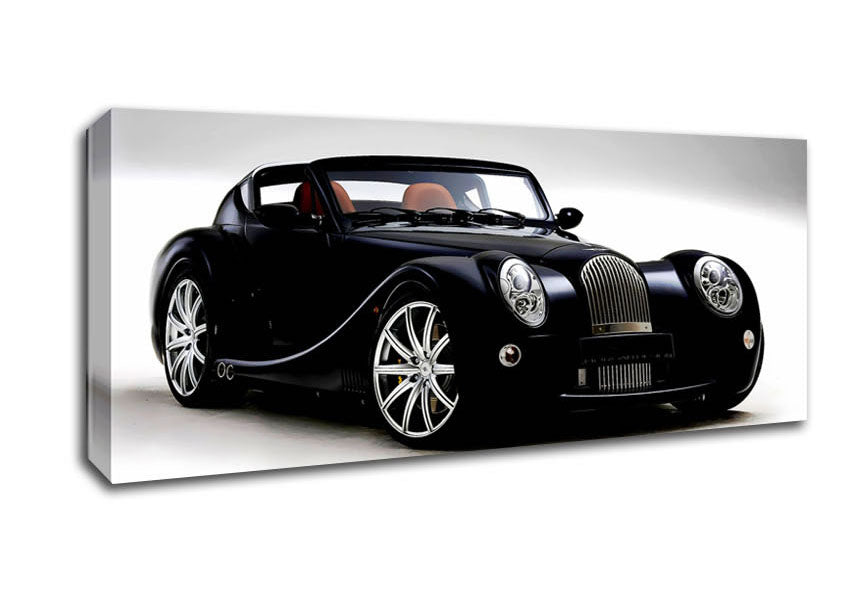 Picture of Morgan Black Panoramic Canvas Wall Art