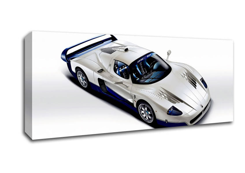 Picture of Maserati Racing Machine Panoramic Canvas Wall Art