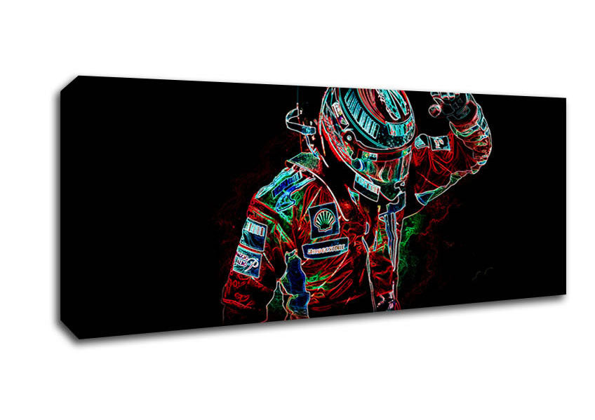 Picture of Kimy Rikkenan Panoramic Canvas Wall Art