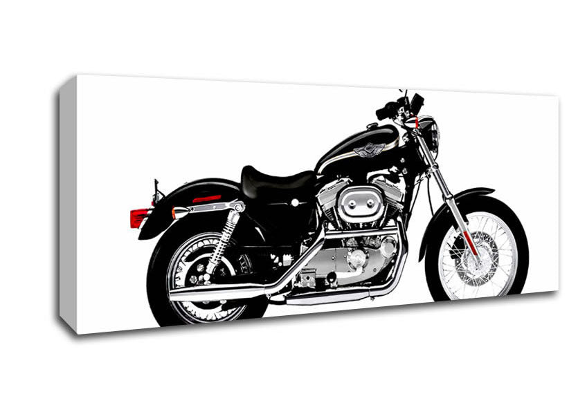 Picture of Harley Davidson 2 Panoramic Canvas Wall Art