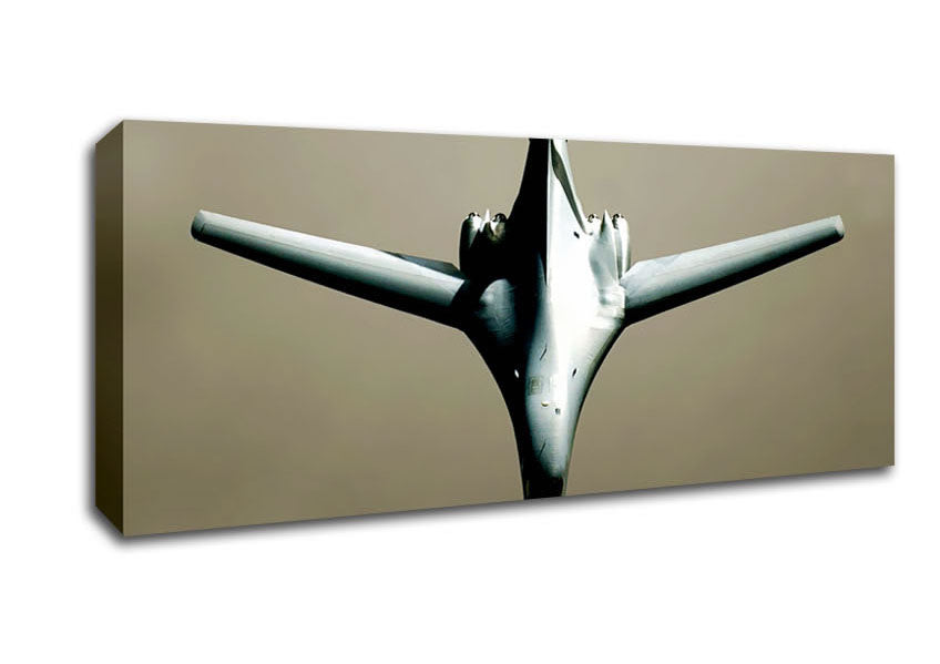 Picture of Fighter Plane Panoramic Canvas Wall Art