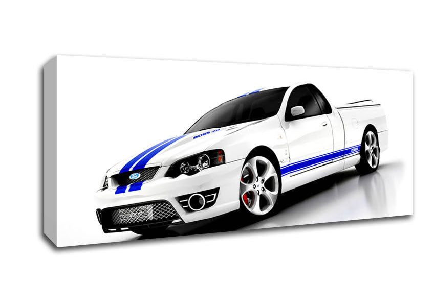 Picture of Falcon Cobra Ute Panoramic Canvas Wall Art