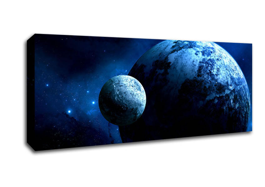 Picture of Glimpse Of Universe Panoramic Canvas Wall Art