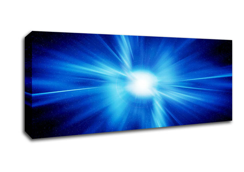 Picture of Exploding Star Panoramic Canvas Wall Art