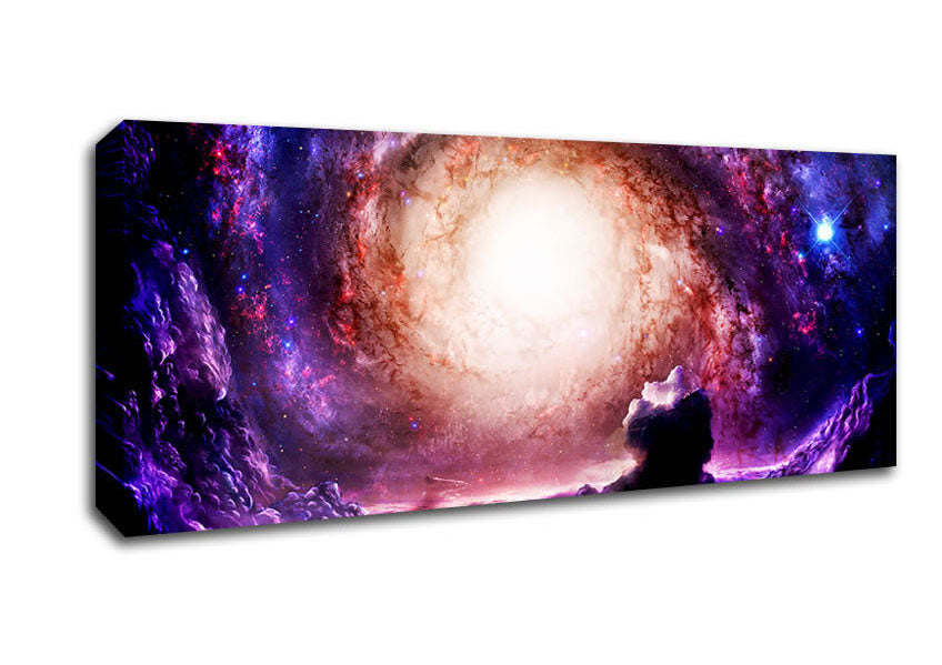 Picture of The Creation Of Time Panoramic Canvas Wall Art