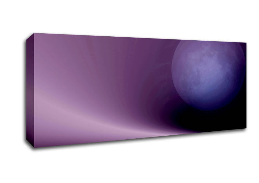Picture of Lavender Moon Panoramic Canvas Wall Art