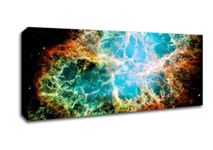Picture of Planets Wonders Panoramic Canvas Wall Art