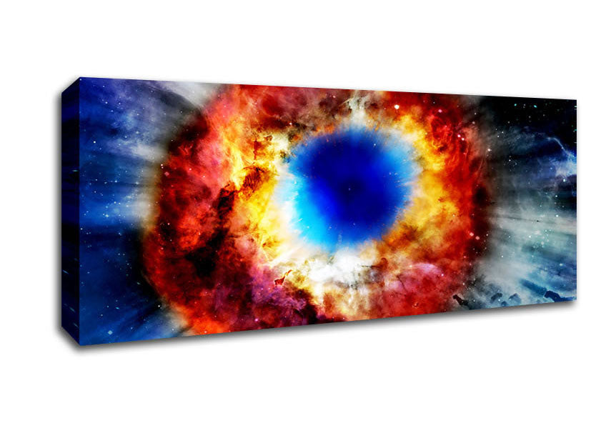 Picture of The Eye Of The Universe Panoramic Canvas Wall Art