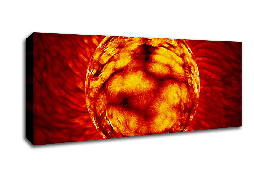 Picture of The Core Of The Sun Panoramic Canvas Wall Art