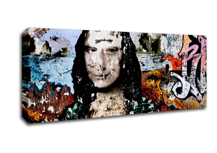 Picture of Monalisa Panoramic Canvas Wall Art