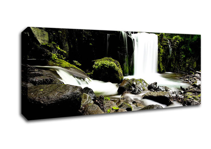Picture of Most Beautiful Waterfalls In The World Panoramic Canvas Wall Art