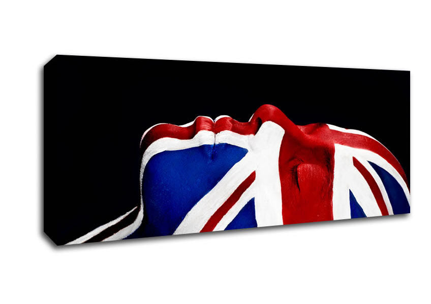 Picture of Face Of Britain Panoramic Canvas Wall Art