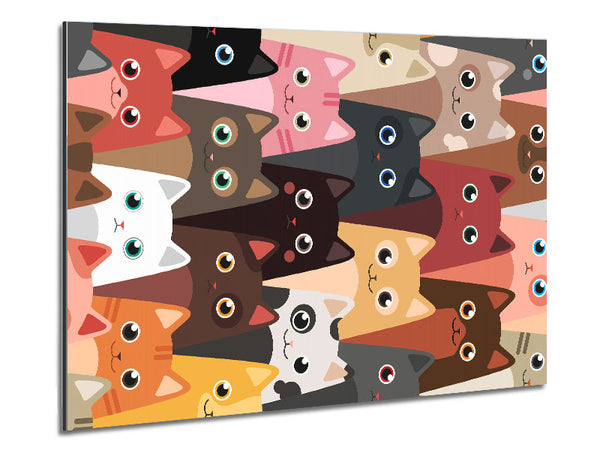 Just Cats Metal Print