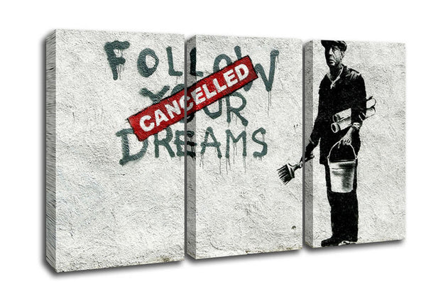 Picture of Dreams 3 Panel Canvas Wall Art