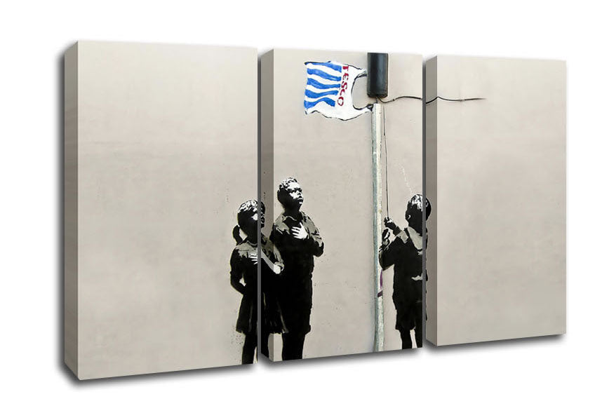 Picture of Tesco Generation 3 Panel Canvas Wall Art