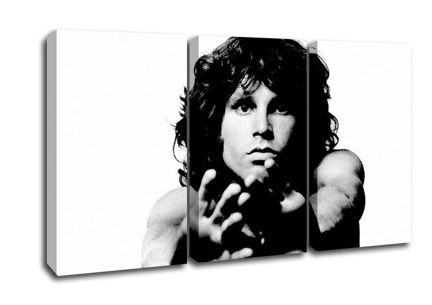 Picture of The Doors Jim Morrison 3 Panel Canvas Wall Art