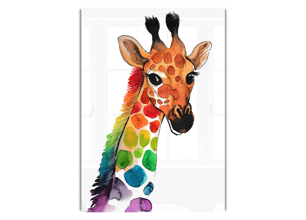 Regenbogen-Giraffe