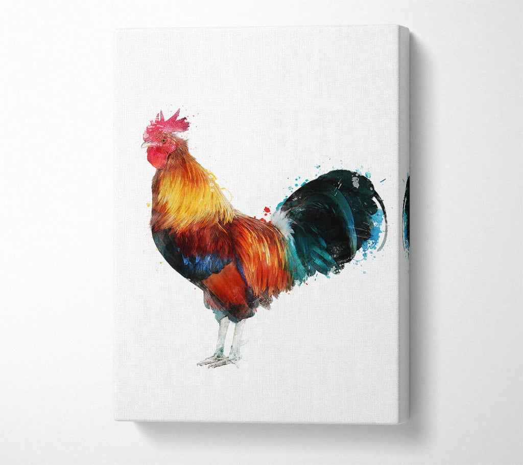 Picture of Rooster Canvas Print Wall Art