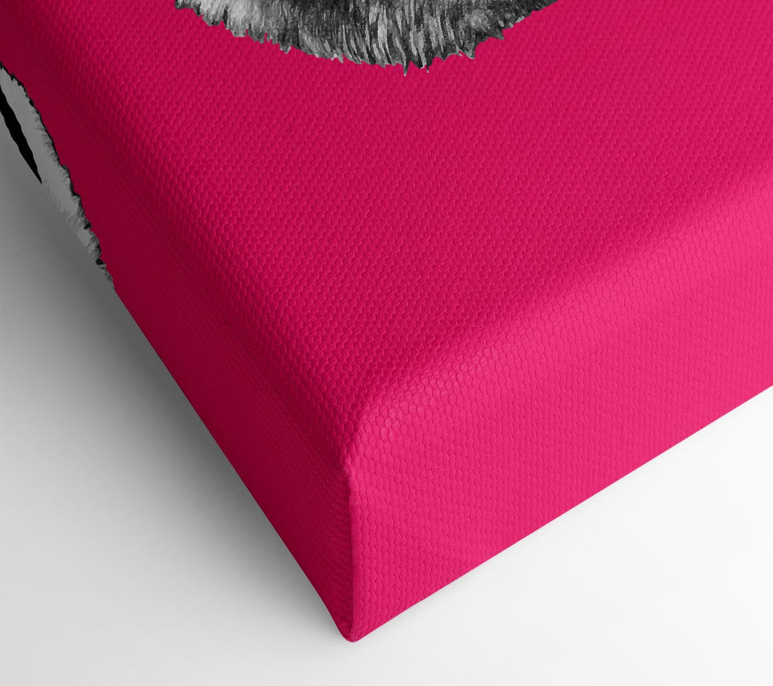  A Canvas Print of Funky Panda Canvas Print