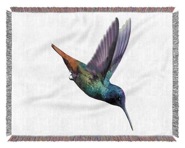 Hummingbird Colours Woven Blanket