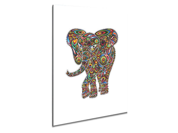 Indian Elephant 2 Metal Print