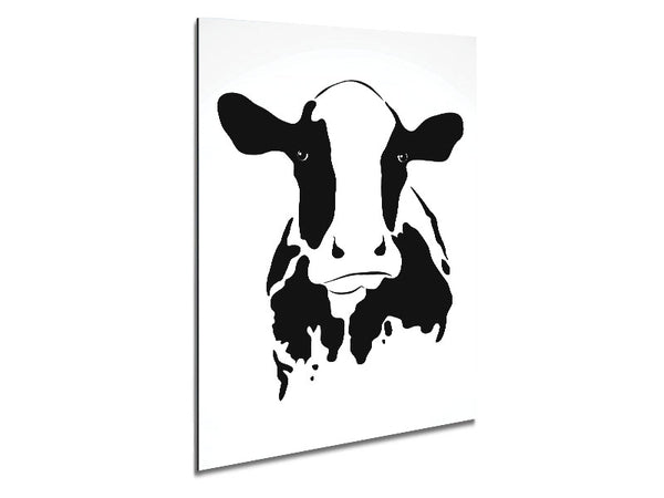 Here's Looking At You Cow Metal Print