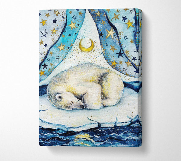 Picture of Polar Bear Dream Canvas Print Wall Art