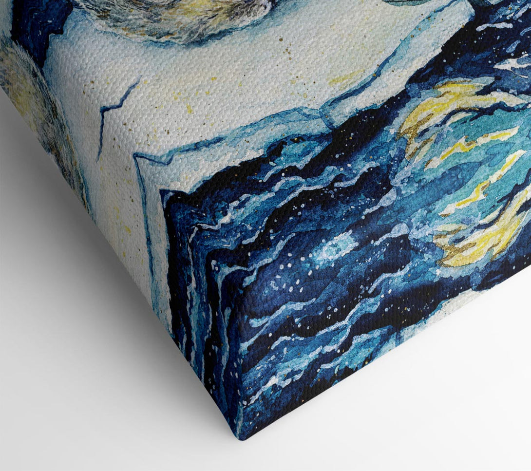  A Canvas Print of Polar Bear Dream Canvas Wall Art