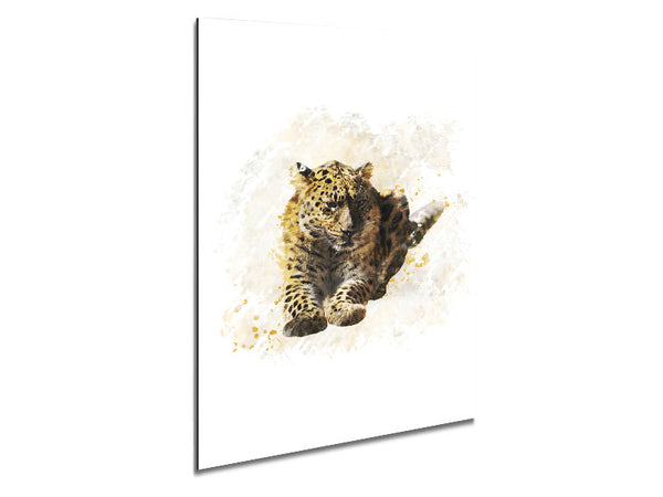 Leopard Spots Metal Print