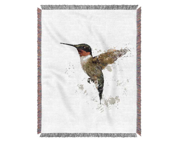 Hummingbird Wings Woven Blanket