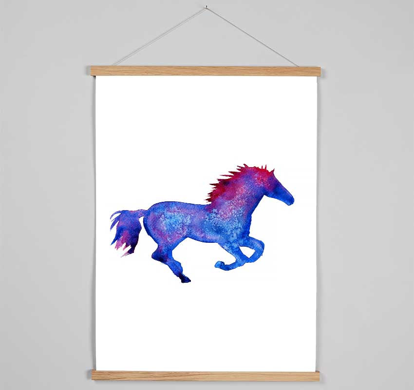 Watercolour Horse Hanging Poster - Wallart-Direct UK