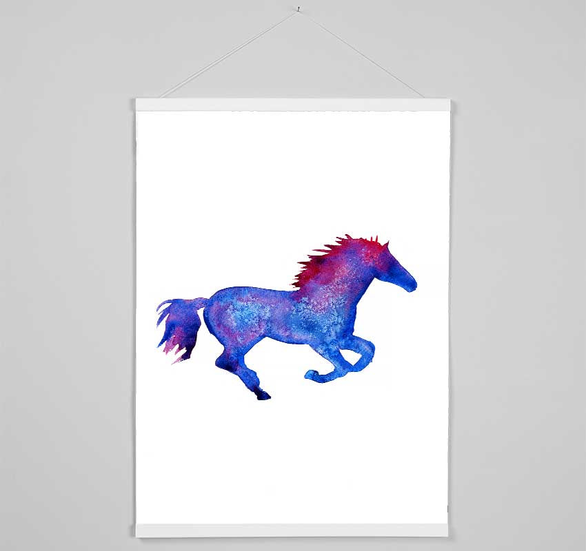 Watercolour Horse Hanging Poster - Wallart-Direct UK
